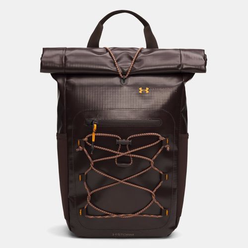 Sac à dos Summit (S) Kona Marron / Sierra Taupe / Squad Orange TAILLE UNIQUE - Under Armour - Modalova