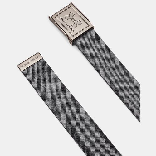 Ceinture Drive Stretch Webbing Castlerock / Noir / Argent TAILLE UNIQUE - Under Armour - Modalova