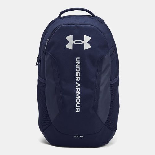 Sac à dos Hustle 6.0 Midnight Marine / Midnight Marine / Metallique Argent TAILLE UNIQUE - Under Armour - Modalova