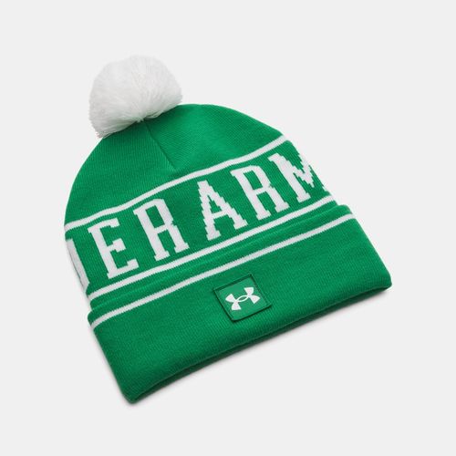 Bonnet à pompon Halftime Team Kelly / Blanc / Blanc TAILLE UNIQUE - Under Armour - Modalova