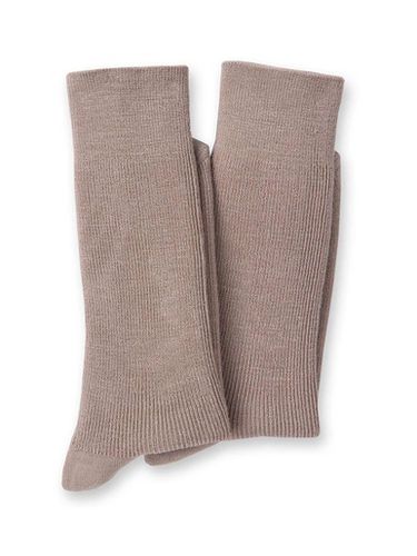 Mi-chaussettes laine lot de 2 paires - Lingerelle - Modalova