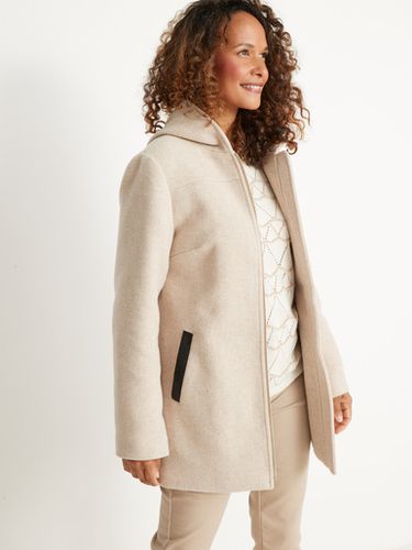 Duffle-coat zippé 33% laine - Kocoon - Modalova