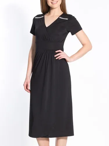 Robe à encolure V croisée - Daxon - Modalova