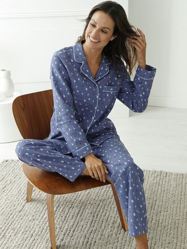 Pyjama en flanelle pur coton - Daxon - Modalova