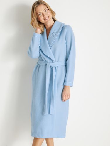 Robe de chambre en molleton courtelle - Daxon - Modalova