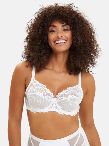 Soutien-gorge à armatures brodé Narcisse - Sans Complexe - Modalova