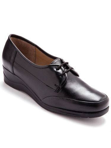 Derbies à lacets grande largeur cuir - Pédiconfort - Modalova