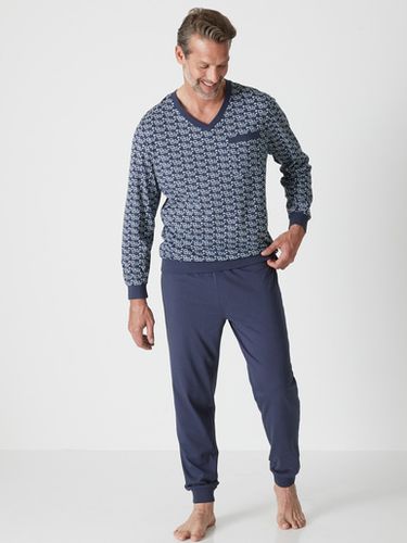 Pyjama forme jogging jersey pur coton - Daxon - Modalova