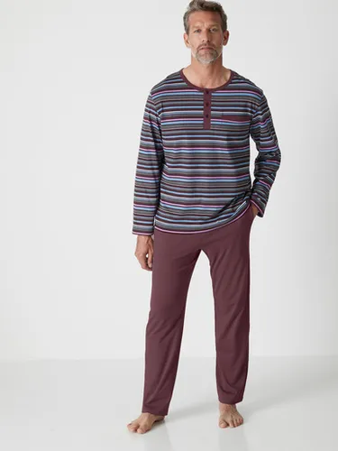 Pyjama rayé pur coton peigné - Daxon - Modalova
