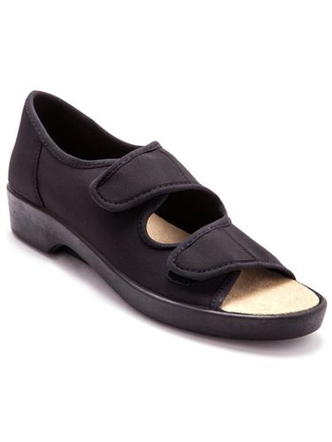 Sandales grande largeur maille extensibl - Pédiconfort - Modalova
