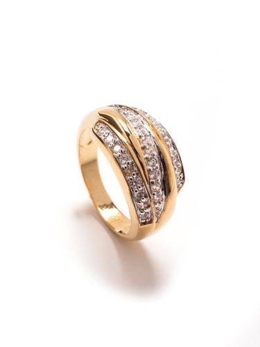 Bague zirconias blancs - Daxon - Modalova