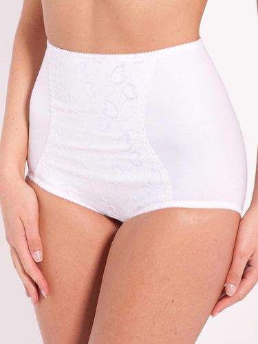 Gaine-culotte plastron en maille brodée - Daxon - Modalova