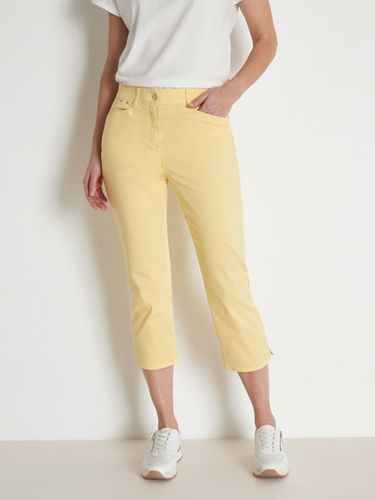 Pantalon corsaire en toile extensible - Daxon - Modalova