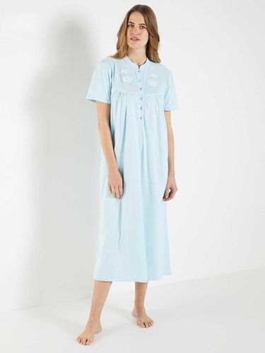 Chemise de nuit longues, manches courtes - Daxon - Modalova