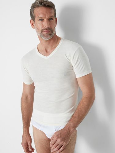 Lot de 2 maillots de corps V coton/laine - Daxon - Modalova