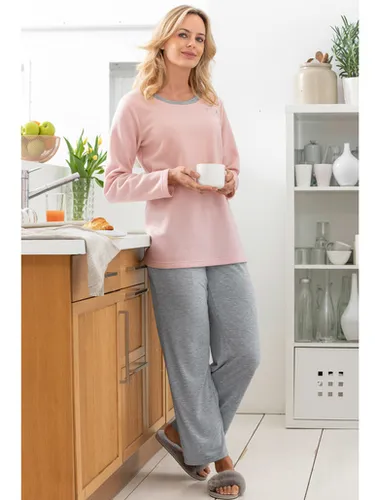 Ensemble de détente polaire et jersey - Daxon.fr - Modalova