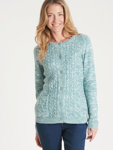 Cardigan en maille torsadée - Daxon - Modalova