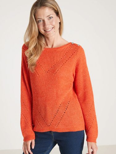 Pull en côtes perlées - Daxon - Modalova
