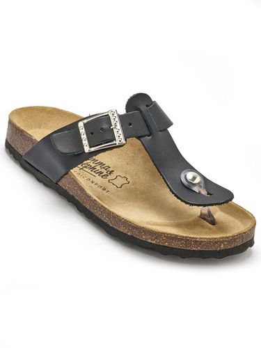 Mules cuir à entredoigts - Pédiconfort - Modalova