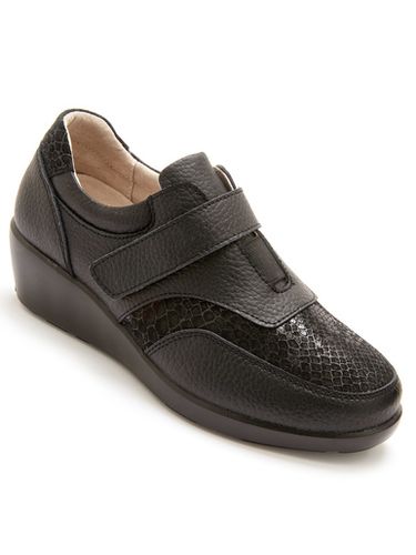 Derbies cuir à élastique central - Pédiconfort - Modalova