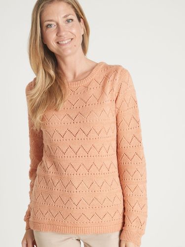 Pull fantaisie avec laine et alpaga - Daxon - Modalova