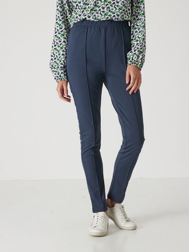 Pantalon droit élastiqué maille milano - Daxon - Modalova