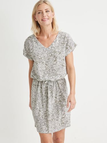 Robe 3 trous tissu fluide - Daxon - Modalova