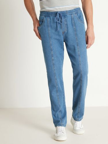 Pantalon 5 poches denim léger - Daxon.fr - Modalova