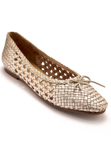 Ballerines en cuir tressées - Pédiconfort - Modalova