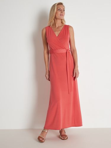 Robe longue sans manches en maille - Daxon - Modalova