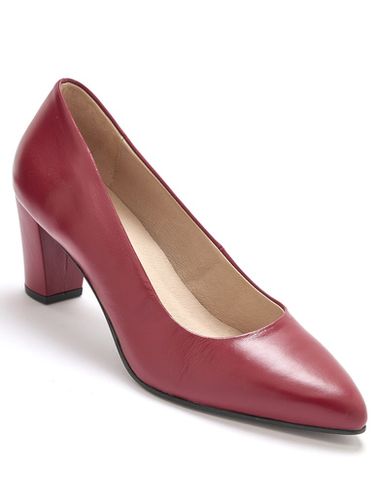 Escarpins cuir à talon - Pédiconfort - Modalova