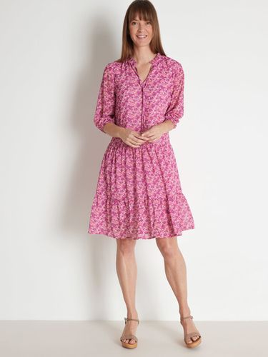 Robe fluide à volants - Daxon - Modalova