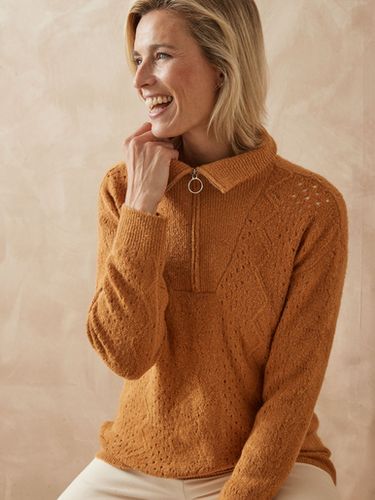 Pull col montant zippé - Daxon - Modalova