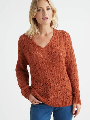 Pull avec mohair et laine - Daxon - Modalova