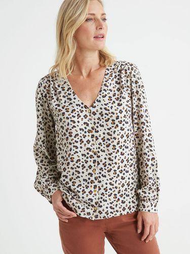 Blouse fluide encolure V - Daxon - Modalova