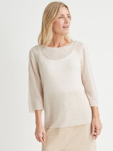 Pull en côtes perlées - Daxon - Modalova