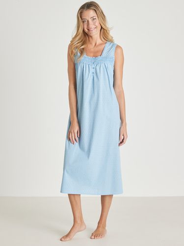 Chemise de nuit légère larges bretelles - Daxon - Modalova