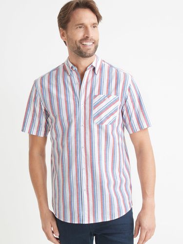 Chemise coton manches courtes - Daxon.fr - Modalova