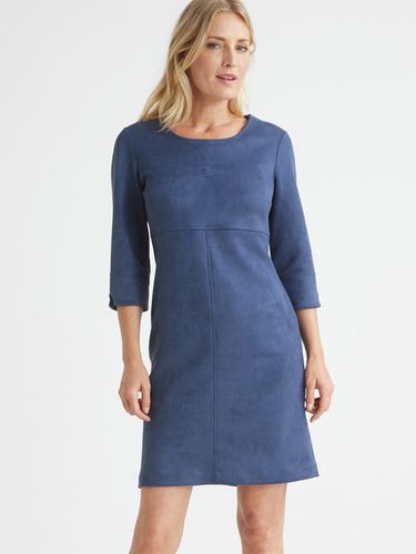 Robe droite en suédine - Daxon - Modalova