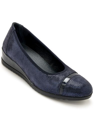 Ballerines cuir à aérosemelle amovible - Pédiconfort - Modalova