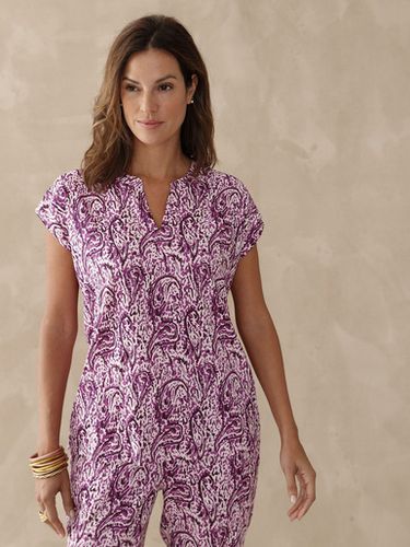 Blouse fluide manches T - Daxon - Modalova