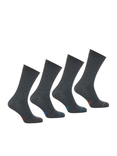 Lot de 4 paires de chaussettes hautes - Athéna - Modalova