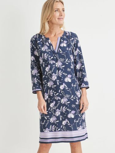 Robe fluide manches 3/4 - Daxon - Modalova
