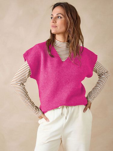 Pull sans manches avec laine - Daxon - Modalova