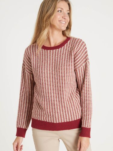 Pull jacquard encolure ronde - Daxon - Modalova