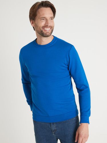 Sweat-shirt molleton encolure ronde - Daxon.fr - Modalova