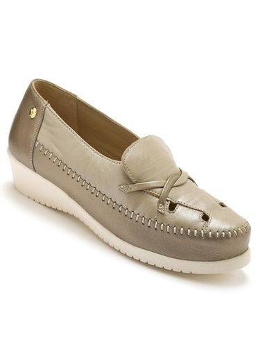 Mocassins bicolores ajourés - Pédiconfort - Modalova