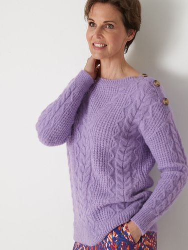 Pull en maille fantaisie col rond - Daxon - Modalova