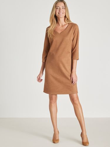 Robe en maille suédine - Daxon - Modalova
