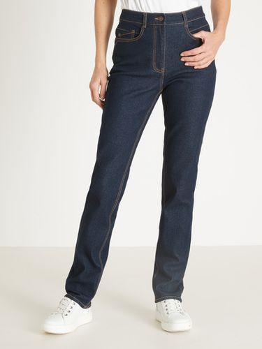 Jean coupe droite taille haute - Daxon - Modalova